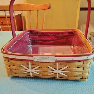 Longaberger Snowflake Basket 2009